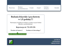 Tablet Screenshot of cru.com.pl